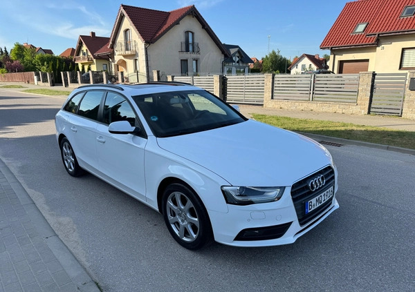 Audi A4 cena 43900 przebieg: 192358, rok produkcji 2013 z Nidzica małe 667